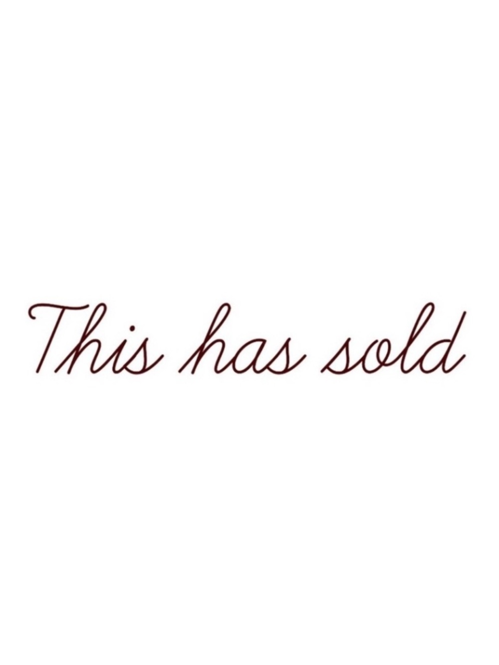 No longer available